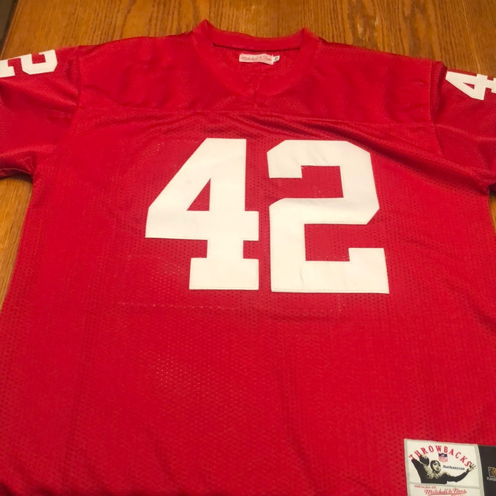 Ronnie Lott SF 49ers jersey size 52